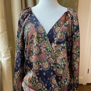 J Crew and Point Sur wrap top